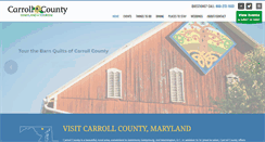 Desktop Screenshot of carrollcountytourism.org